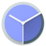 clock android application logo